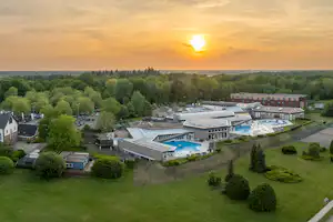 Camping Klein Vink - Sonnenuntergang über dem Campingplatz