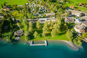 Camping Knaller - Luftaufnahme des Campingplatzes