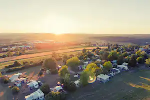 Camping Königskanzel - Campingplatz aus der Vogelperspektive