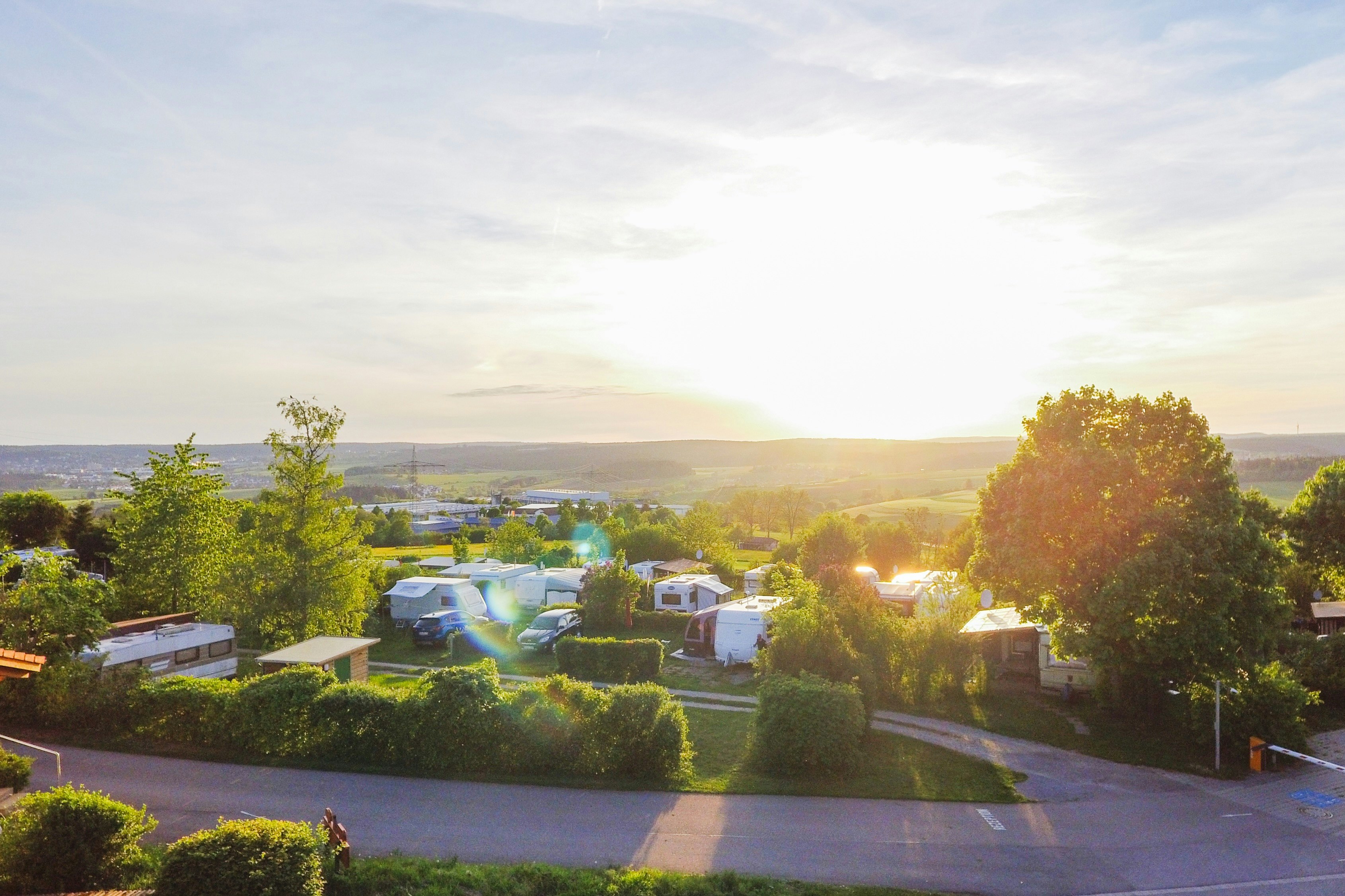 Camping Königskanzel - Standplätze auf dem Campingplatz