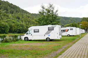 Camping Königstein - Lage am See Standplatz4