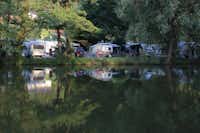 Camping Kratzmühle - Wohnmobil- und Zeltplätze direkt am Wasser auf dem Campingplatz