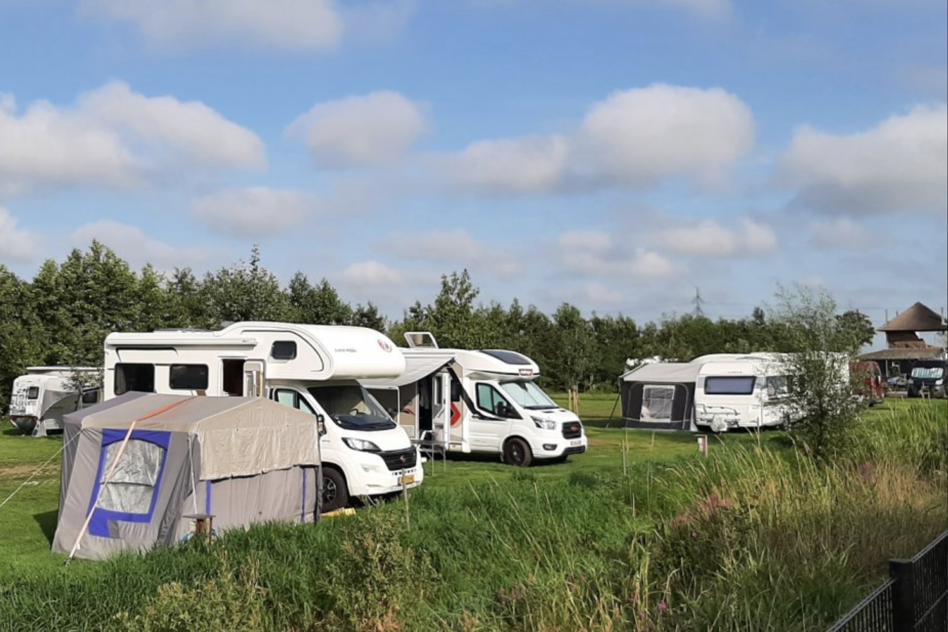 Camping Kweetal - Standplätze auf dem Campingplatz