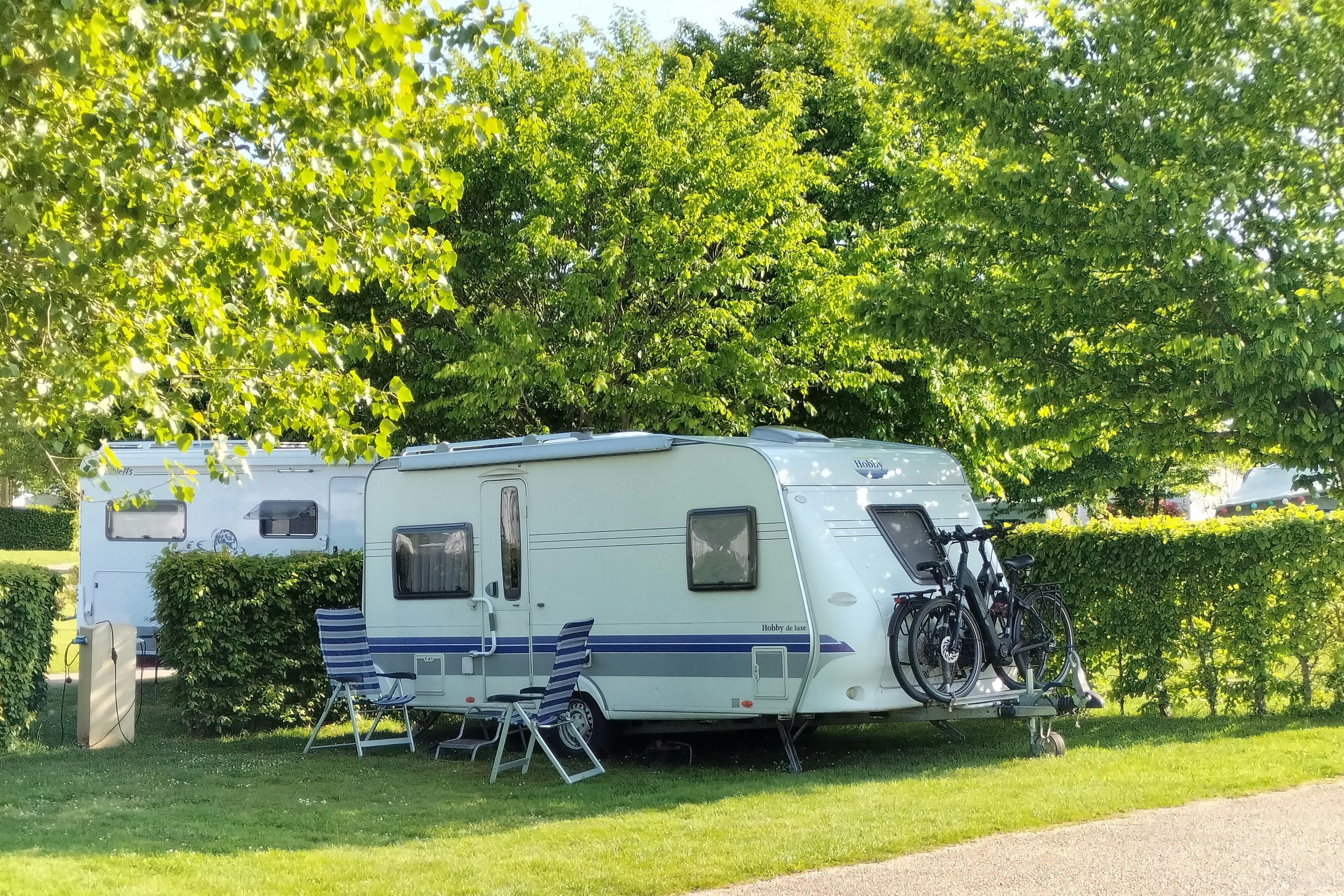 Sunêlia l'Aiguille Creuse  - Stellplätze auf dem Campingplatz
