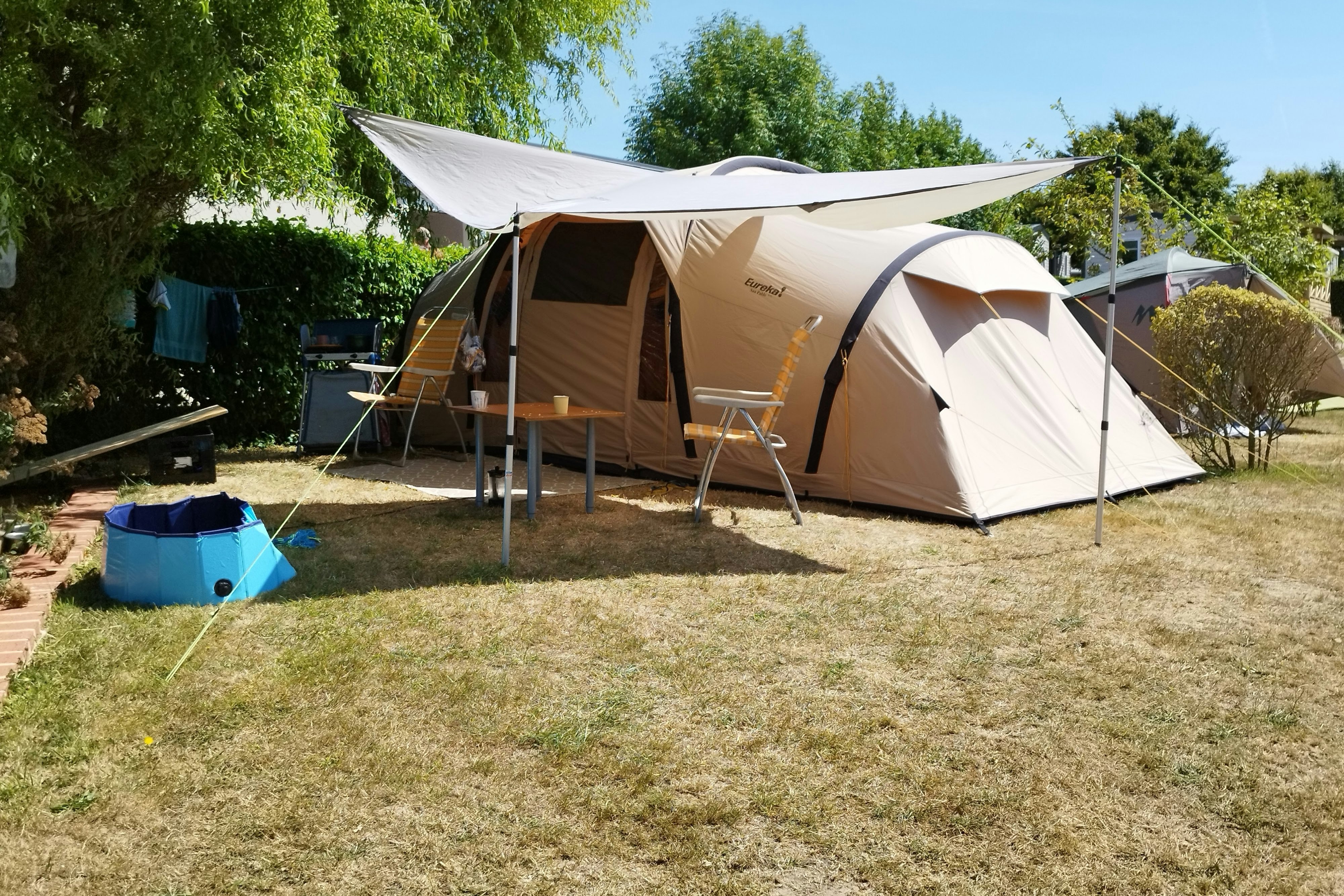 Sunêlia l'Aiguille Creuse - Zeltplatz auf dem Campingplatz