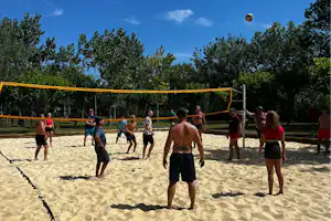 Camping L'Air Marin Camping L' Air Marin - Beachvolleyballfeld auf dem Campingplatz