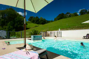 Camping D'Arrouach - Freibad auf dem Campingplatz