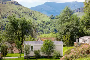 Camping D'Arrouach - Mobilheim im Grünen
