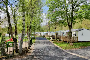 Camping L' Eau Rouge - Mobilheime auf dem Campingplatz