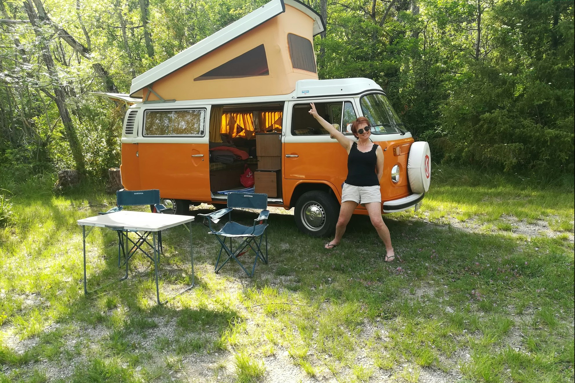 Camping L'Ondine de Provence - Standplätze auf dem Campingplatz