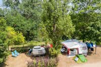 Camping La Bageasse - Wohnmobil- und  Wohnwagenstellplätze