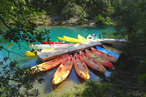 Camping La Beaume - Wassersport am Fluss