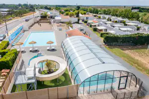 Camping la Belle Henriette - Campingplatz Luftaufnahme