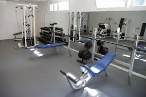 Camping La Chapelle - Gym auf dem Campingplatz