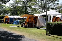 Camping La Coccinelle  - Zelte auf dem Campingplatz