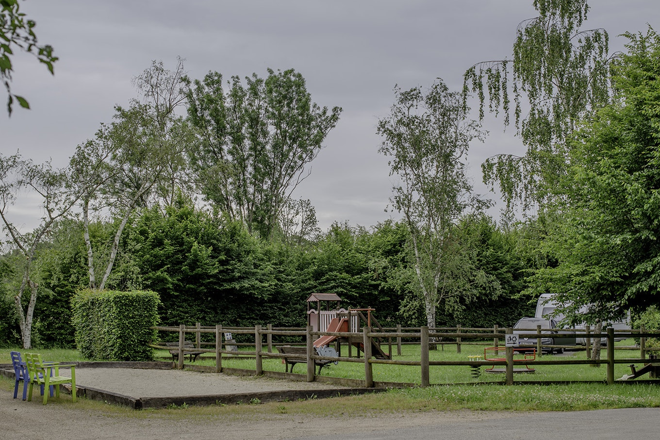 Onlycamp Camping La Colombière - Spielplatz auf dem Campingplatz