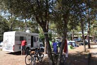 Camping La Côte d'Argent -  Übernachtungsmöglichkeiten auf dem Campingplatz
