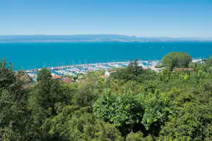 Camping la Dranse - Luftaufnahme der Küste