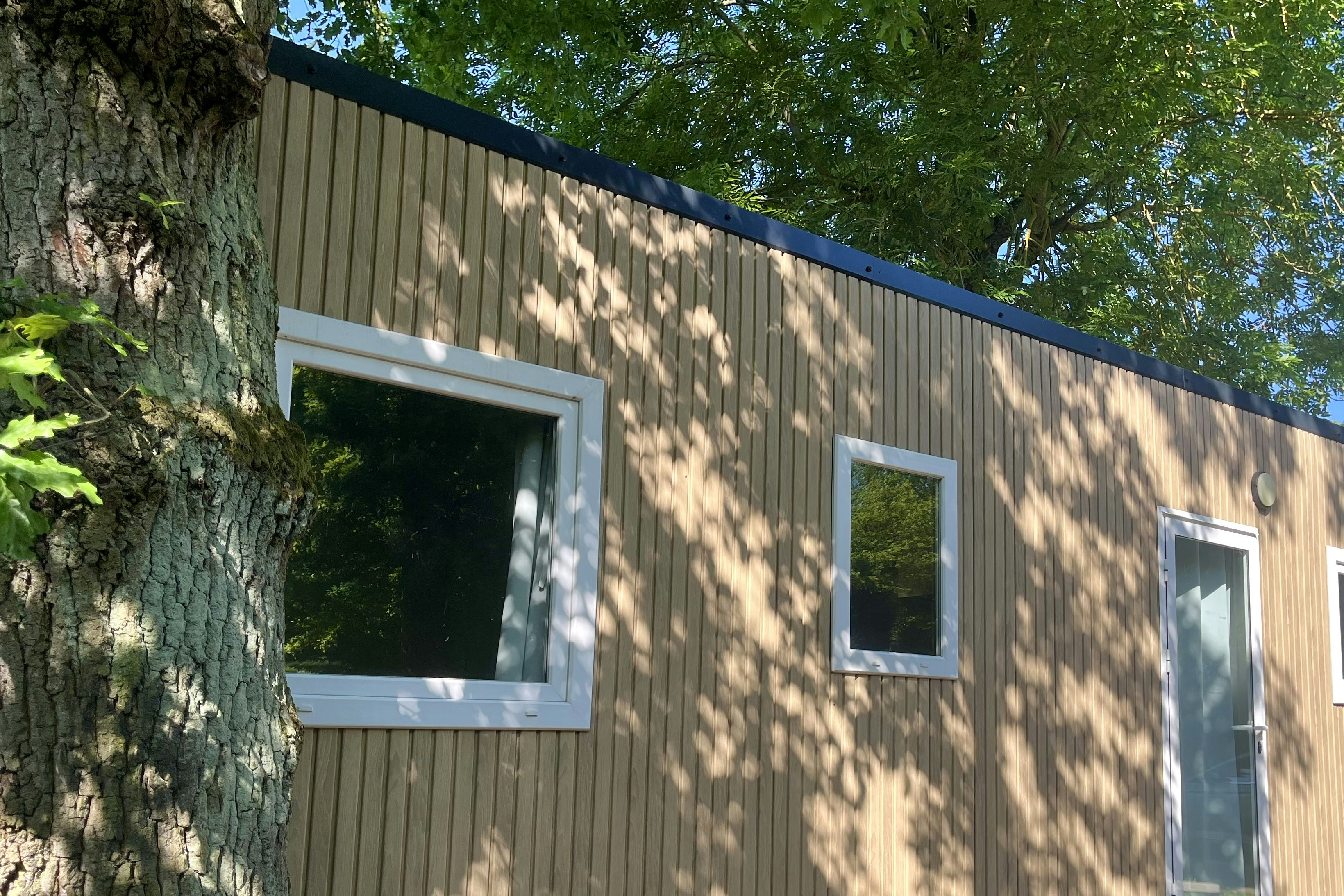 Camping la Faloise  - Mobilheime auf dem Campingplatz