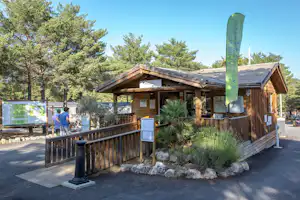 Camping La Farigoulette - Rezeption vom Campingplatz