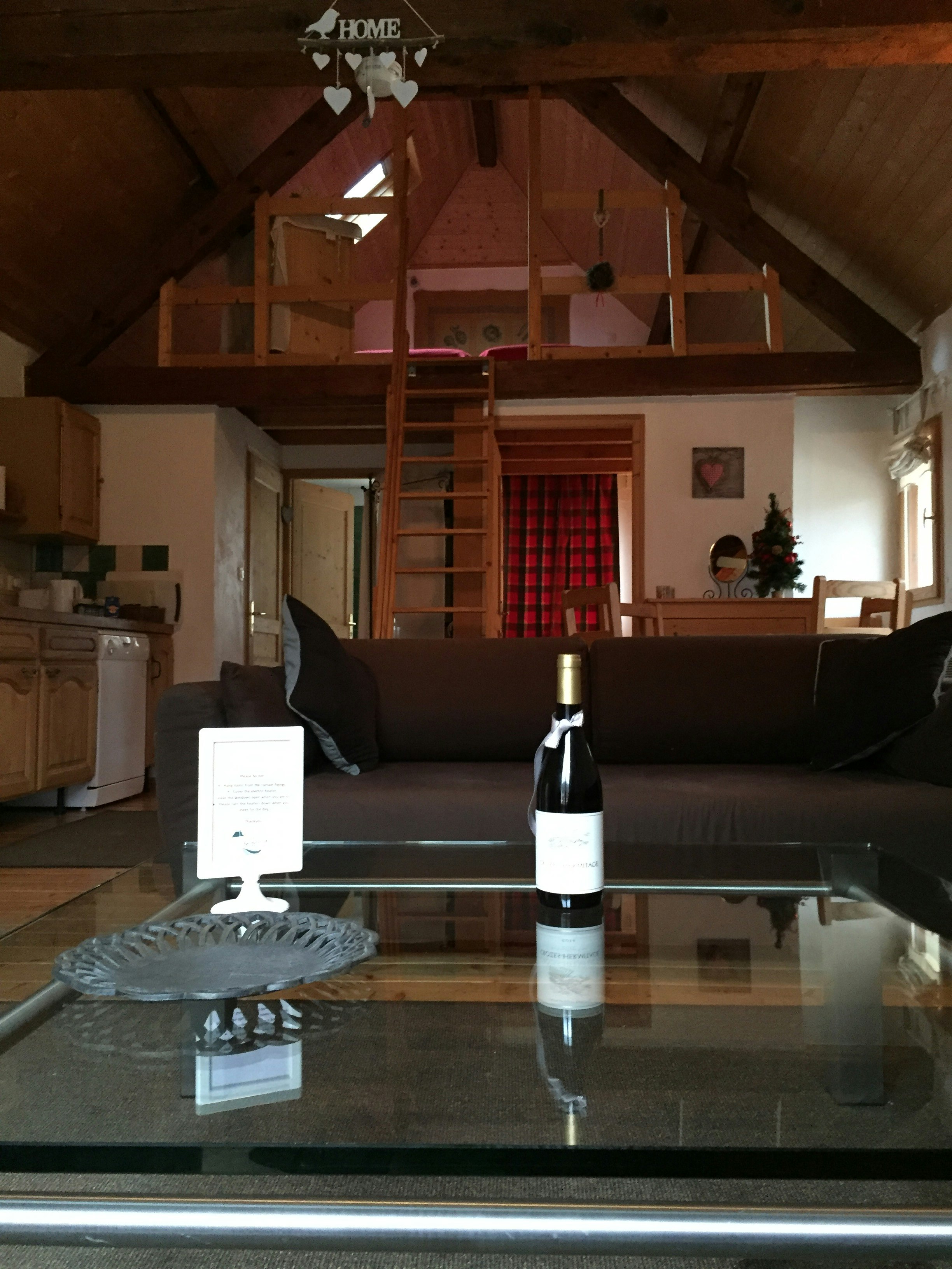 Camping Ferme Noemie  Camping la Ferme Noémie  - Innenansicht eines Mobilheims