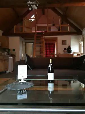 Camping Ferme Noemie Camping la Ferme Noémie - Innenansicht eines Mobilheims