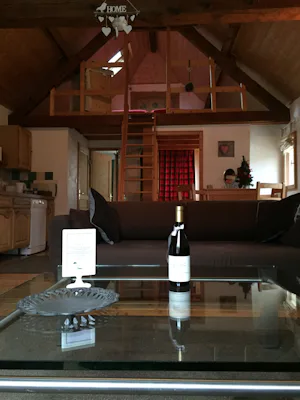 Camping Ferme Noemie Camping la Ferme Noémie - Innenansicht eines Mobilheims