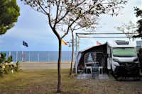 Camping La Focetta Sicula - Wohnmobil und Wohnwagen Stellplätze mit Meerblick