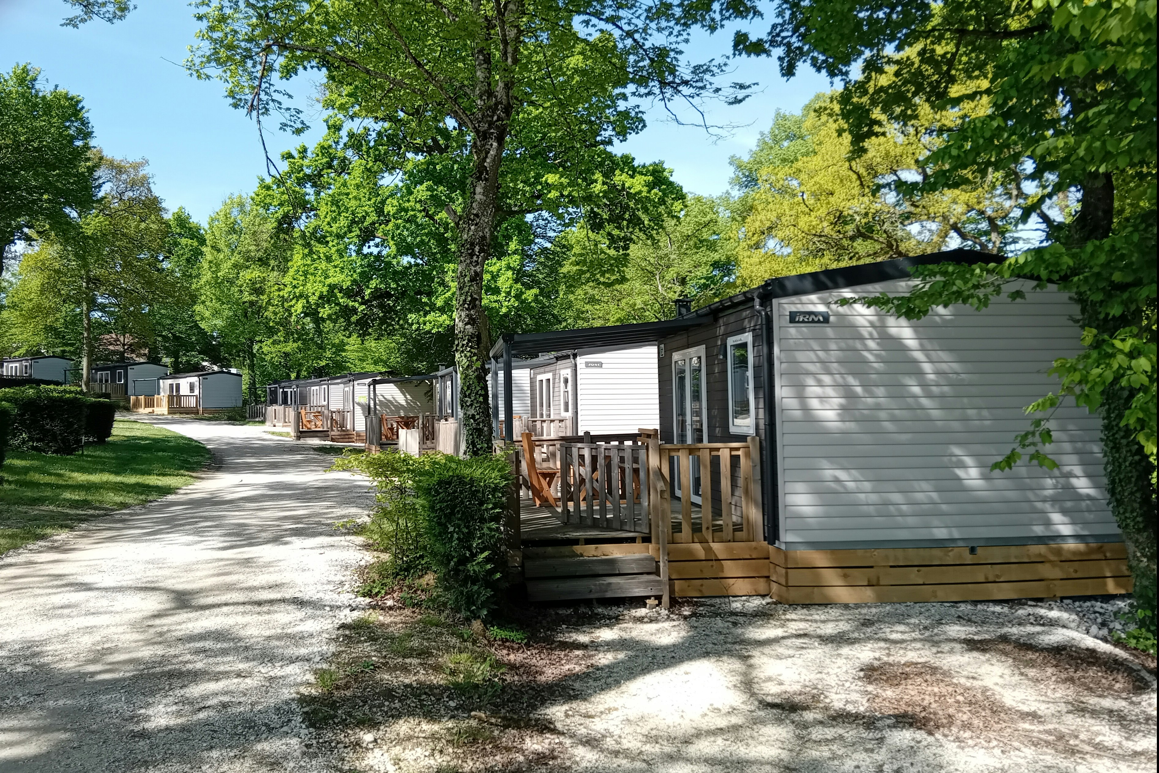 Camping de La Forêt  - Mobilheime auf dem Campingplatz