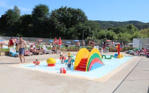 Camping La Garenne - Wasserspielplatz für Kinder auf dem Campingplatz