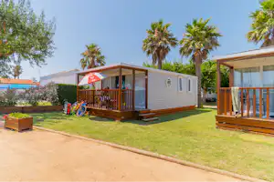 Camping La Gaviota - Mobilheime auf dem Campingplatz