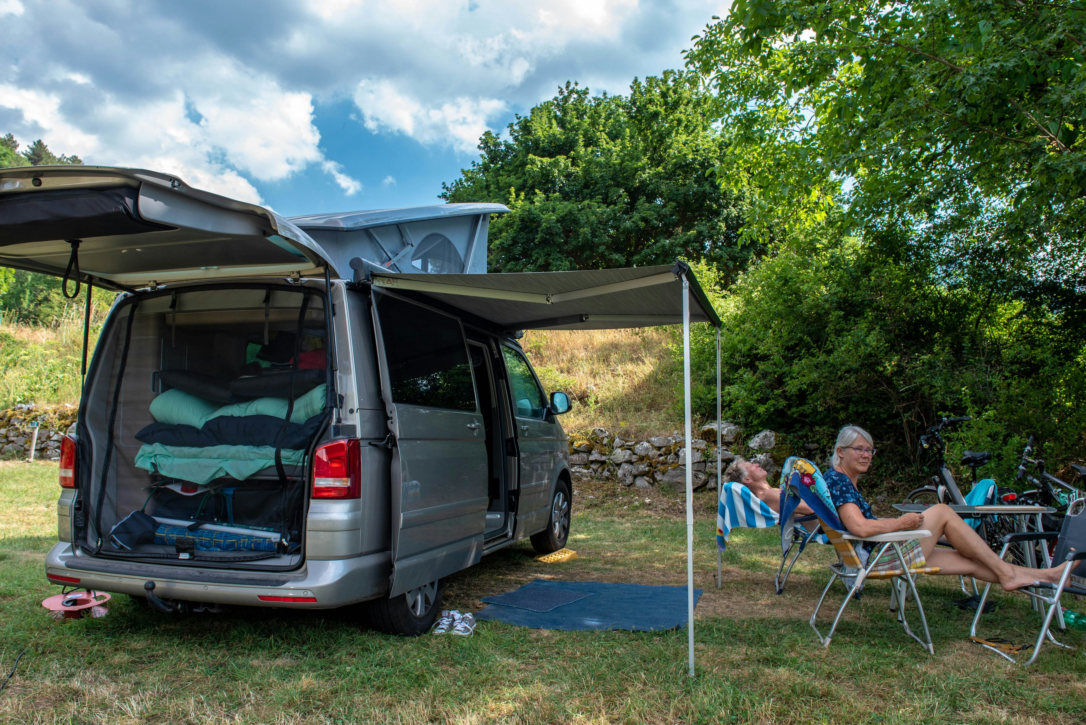 Camping La Genziana - Standplätze auf dem Campingplatz