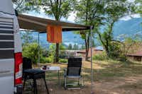 Camping La Genziana - Stellplatz mit Aussicht