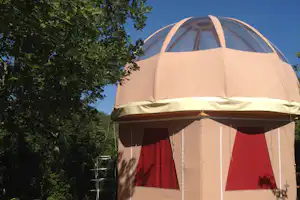 Camping La Goule - Glamping Zelt auf dem Campingplatz