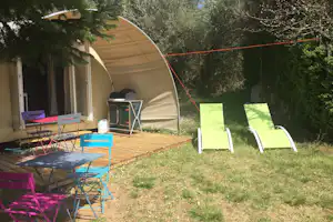 Camping La Goule - Glamping auf dem Campingplatz