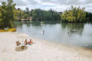 Camping La Grande Sologne - Badestrand am Campingplatz