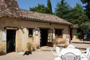 Camping La Grande Veyière - Rezeption des Campingplatzes
