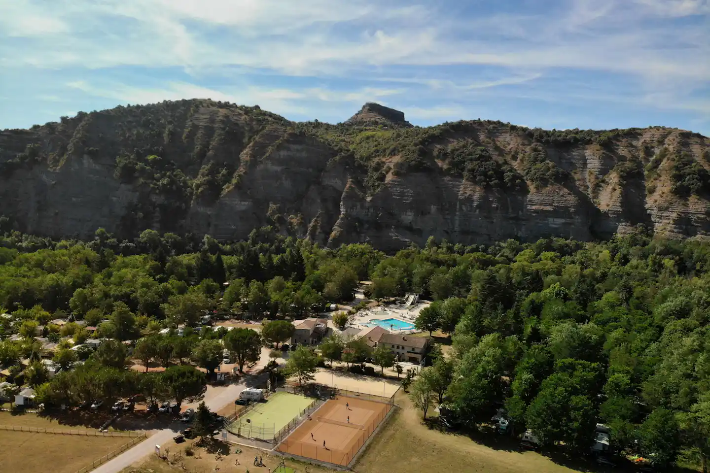 Camping La Grand'Terre - Luftaufnahme des Campingplatzes