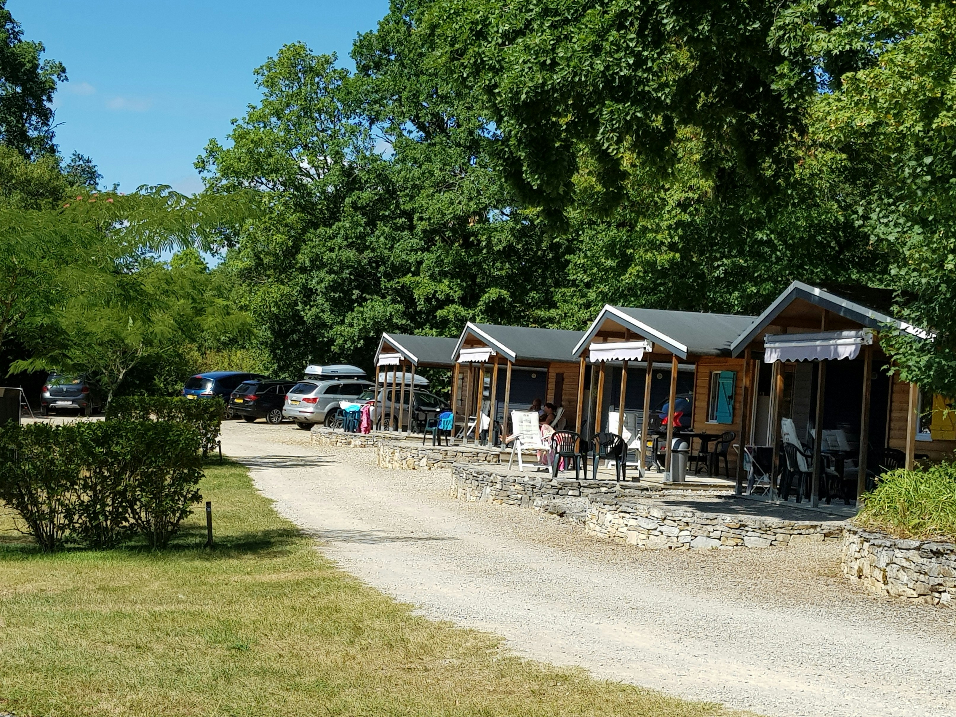 Camping La Magaudie  - Mobilheime auf dem Campingplatz