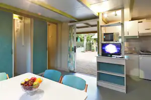 Camping La Masia - Mobilheim Küche