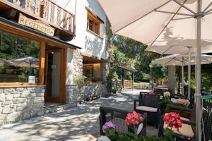 Camping La Mola - Rezeption auf dem Campingplatz