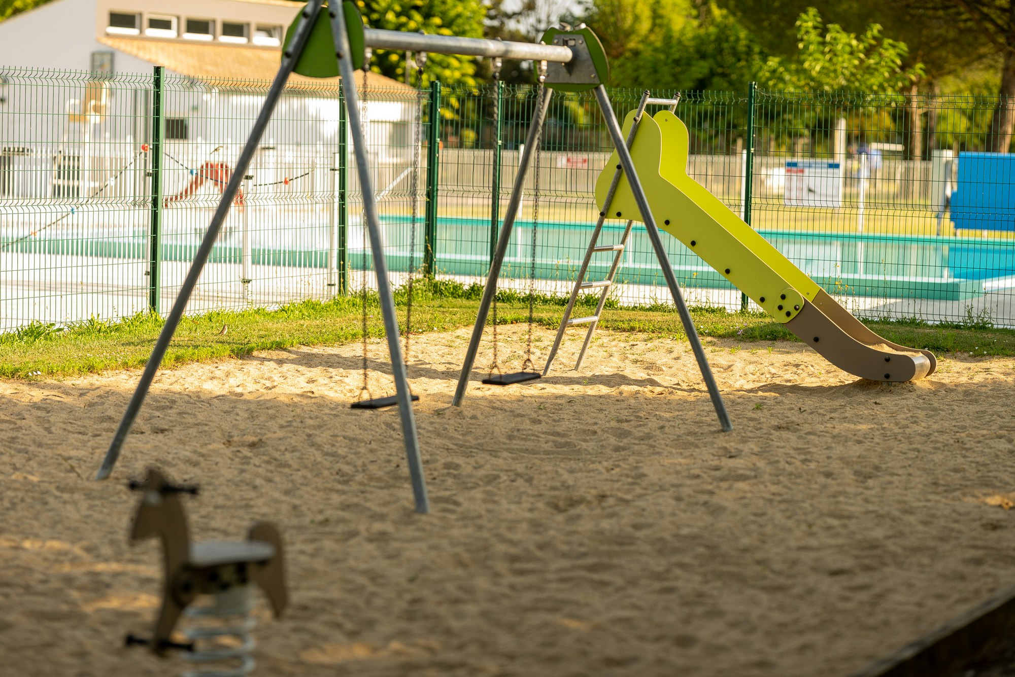 Camping La Mouette Rieuse  - Kinderspielplatz auf dem Campingplatz