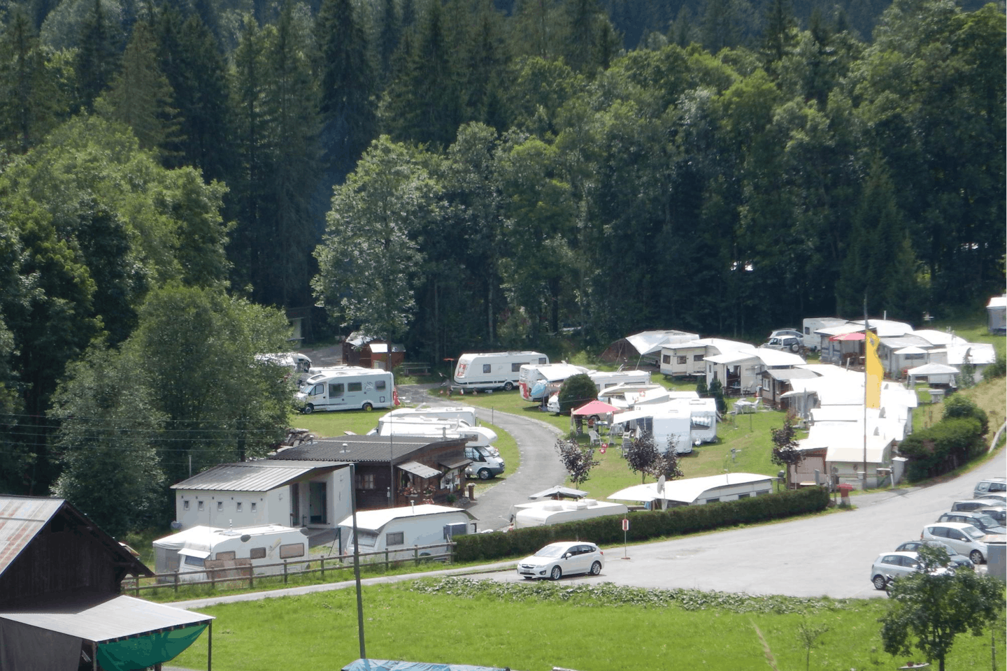 Camping La Murée  -  Wohnwagen- und Zeltstellplatz auf dem Campingplatz