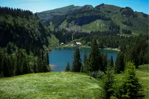 Camping La Murée - See in der Nähe des Campingplatzes