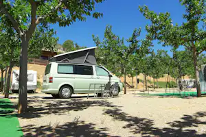 Camping La Noguera - Wohnwagenstellplatz und Wohnmobilstellplatz vom Campingplatz