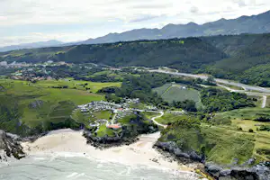 Camping La Paz - Campingplatz aus der Vogelperspektive