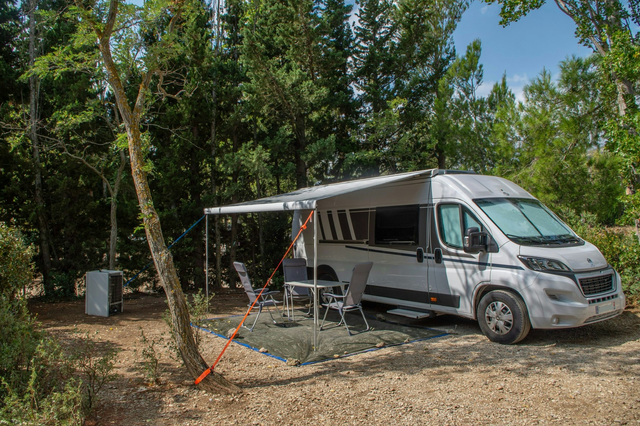 Camping la Peiriere - Standplätze auf dem Campingplatz