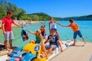 Camping La Pergola - Boot fahren in der Umgebung vom Campingplatz
