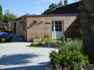 Camping La Petite Forêt - Rezeption auf dem Campingplatz