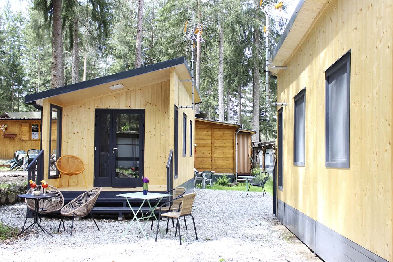 Camping La Pineta  - Mobilheime auf dem Campingplatz